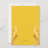 Lasst uns die Einladung der Braut duschen (Rückseite)