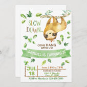 Lasst uns die Einladung eines Jungen aushängen. (Vorne/Hinten)