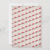 Lasst uns die Einladung von Chrismas Party Elf auf (Rückseite)