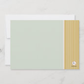 Lasst uns die Einladung von Cork Pop geben (Rückseite)