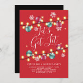 Lasst uns die Einladung zu einer Festtagsfeier erh (Vorne/Hinten)