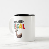 Lasst uns die Finanzpolitik finanzieren: Finanz-Sp Zweifarbige Tasse (Vorderseite Links)