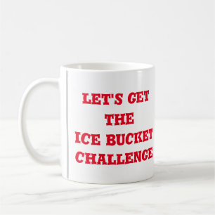 Lasst uns die Herausforderung des Eiseises aufbere Kaffeetasse