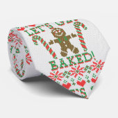 Lasst uns die Lebkuchenspieße gebacken bekommen Krawatte (Gerollt)