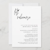 Lasst uns die Nacht vor der Marine blau erledigen Einladung (Vorderseite)