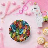 Lasst uns die Papiertüte verlassen Pappteller (Party)