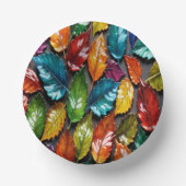 Lasst uns die Papiertüte verlassen Pappteller (Vorderseite)