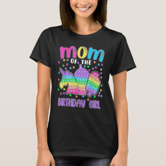 Lasst uns die Pop-it-Mama des Geburtstags-Girl-Pop T-Shirt