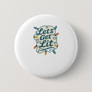 Lasst uns die sonnige Weihnachtsweihnachtsfeier ho Button