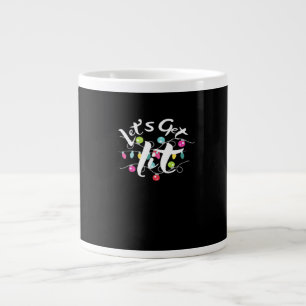 Lasst uns die Weihnachtsbeleuchtung sehen - bei C Jumbo-Tasse