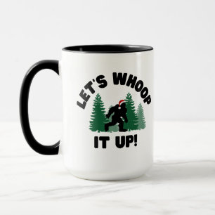 Lasst uns die Weihnachtsfeiertage-Tasse aufreißen Tasse