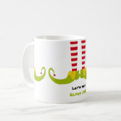 Lasst uns die Weihnachtskaffee-Tasse erledigen Kaffeetasse (Vorderseite Links)