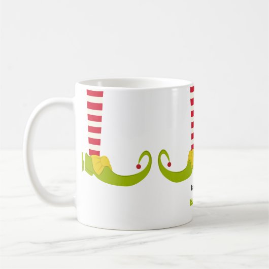 Lasst uns die Weihnachtskaffee-Tasse erledigen Kaffeetasse (Links)