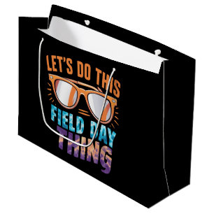 Lasst uns diese Field Day Sache Sonnenbrille Lehre Große Geschenktüte