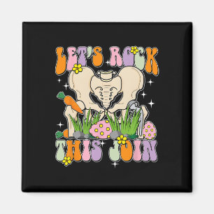 Lasst uns diesen glücklichen Ostertag Orthopädie r Magnet