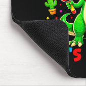 Lasst uns Dinosaurier Cinco de Mayo Jungs Kinder f Mousepad (Ecke)