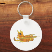 Lasst uns Drachen losgehen Schlüsselanhänger (Vorderseite)
