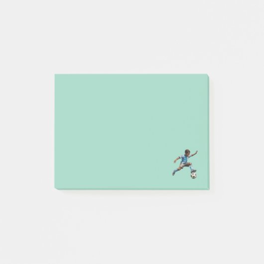 Lasst uns dribbeln post-it klebezettel (Vorderseite)