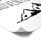 Lasst uns ein Abenteuer machen Poster (Ecke)