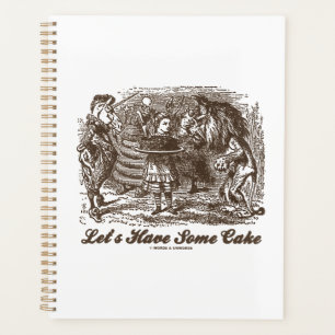 Lasst uns ein Cake Alice Unicorn Löwe Wonderland h Planer