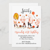 Lasst uns ein geiles Gespenst mit einem freundlich Einladung (Vorne/Hinten)