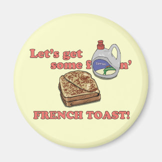 Lasst uns ein paar französische Toast-Magnete beko Magnet