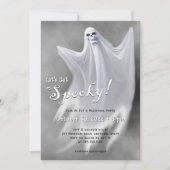 Lasst uns ein Spooky-Ghost-Halloween-Party bekomme Einladung (Vorderseite)