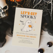 Lasst uns ein Spooky-Ghost-Halloween-Party bekomme Einladung