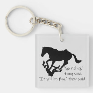 Lasst uns ein tolles Angebot für Pferde machen Schlüsselanhänger