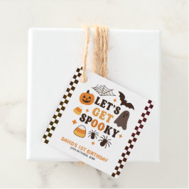 Lasst uns ein tolles Halloween Geburtstag erleben Geschenkanhänger