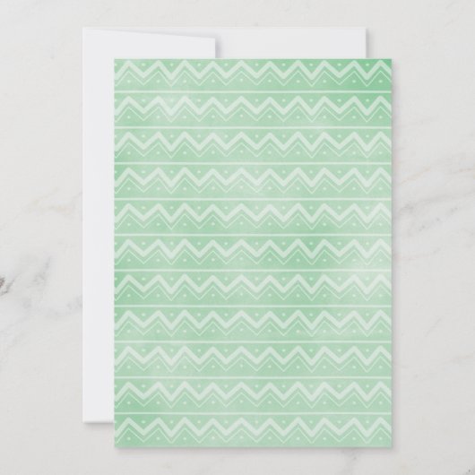 Lasst uns eine Fiesta Baby-Co-Babydusche kaufen Einladung (Rückseite)