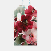 Lasst uns eine fröhliche Weihnachts-Hochzeitsdusch Geschenkanhänger (Rückseite)