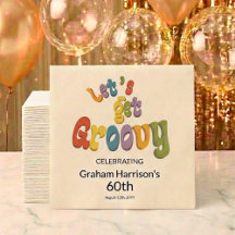 Lasst uns eine Groovy 60. Geburtstagsfeier machen