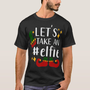 Lasst uns eine lustige Weihnachtselfen Elf Matc ne T-Shirt