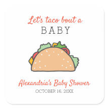 Lasst uns eine Niedliche Fiesta-Babydusche ausstel