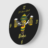 Lasst uns eine stürmische Thunder-Cove haben  Große Wanduhr (Winkel)