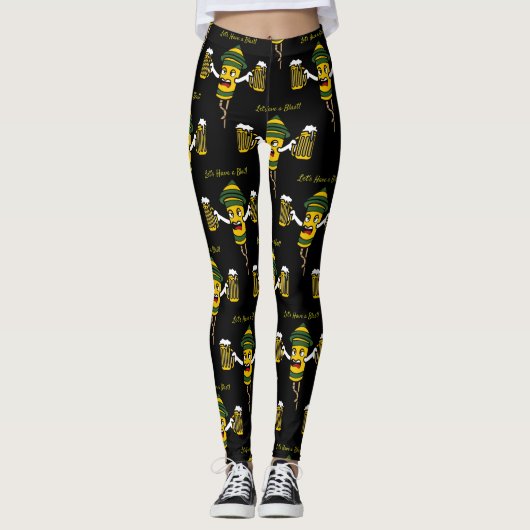 Lasst uns eine stürmische Thunder-Cove haben Leggings (Vorderseite)