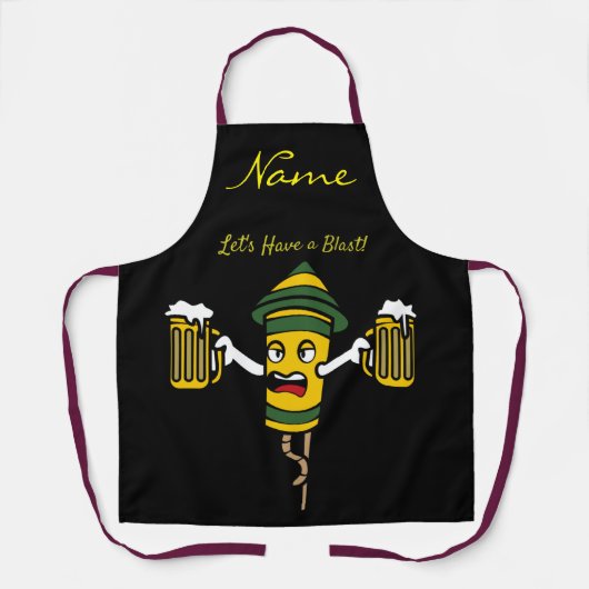 Lasst uns eine stürmische Thunder-Cove haben Schürze (Vorderseite)