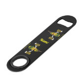 Lasst uns eine stürmische Thunder-Cove haben Speed Flaschenöffner (Rückseite Schrägansicht)