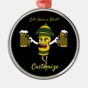 Lasst uns einen Knall-Thunder-Cove haben Ornament Aus Metall