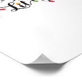 Lasst uns einen lustigen Weihnachts-Pun Classic be Poster (Ecke)