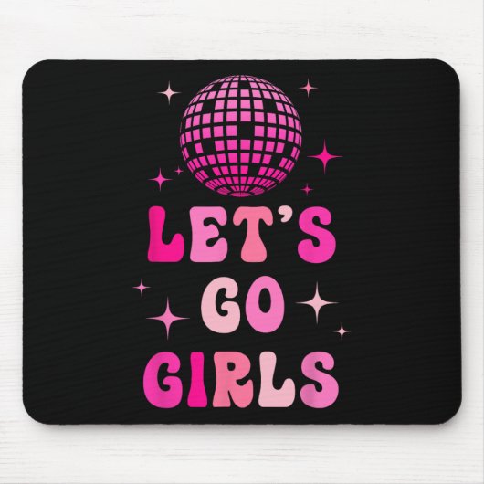 Lasst uns einen Mann der Mädchen gehen, den ich wi Mousepad (Vorne)