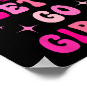 Lasst uns einen Mann der Mädchen gehen, den ich wi Poster (Ecke)