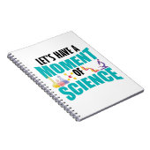 Lasst uns einen Moment der Wissenschaft haben Notizblock (Rechte Seite)