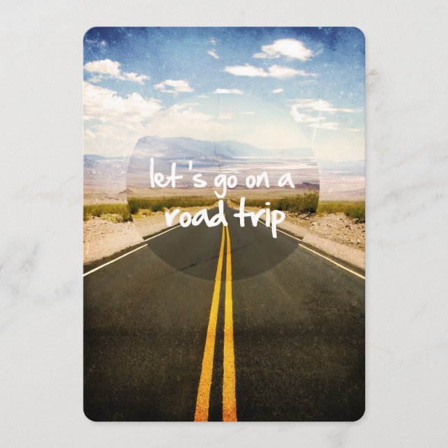 Lasst uns einen Road Trip machen (Vorderseite)