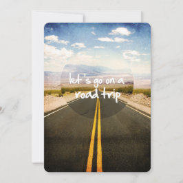 Lasst uns einen Road Trip machen