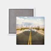 Lasst uns einen Road Trip machen Magnet (Vorderseite/Rückseite)
