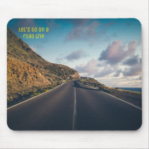 Lasst uns einen Road Trip machen Mousepad