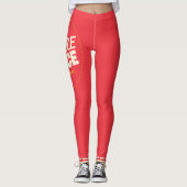 Lasst uns einen Slice teilen Leggings (Vorderseite)