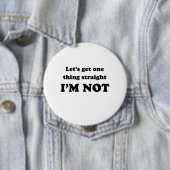Lasst uns eines klarstellen button (Beispiel)